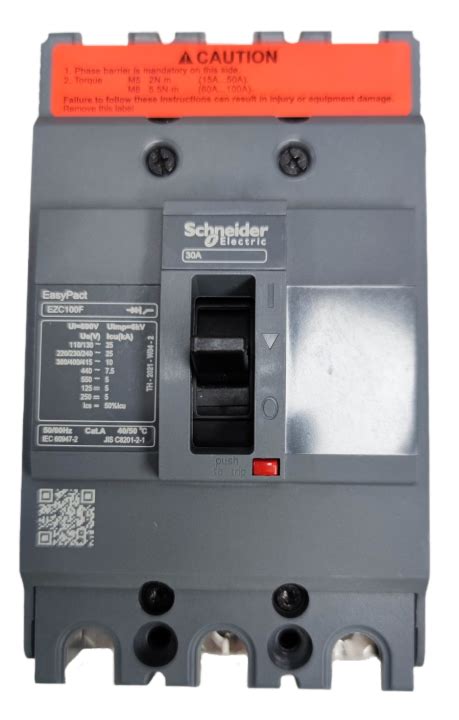 30A Circuit Breaker with Enclosure 3 Pole 3 Phase  .